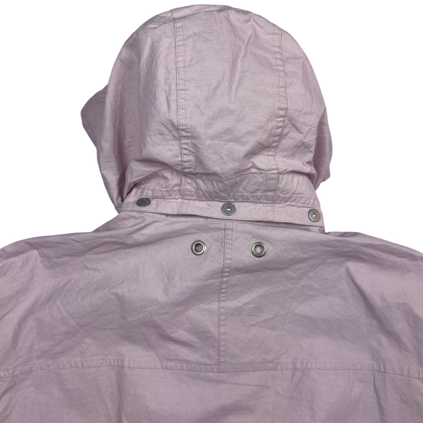 S/S 24 Stone Island Marina Raw Plated Linen Jacket