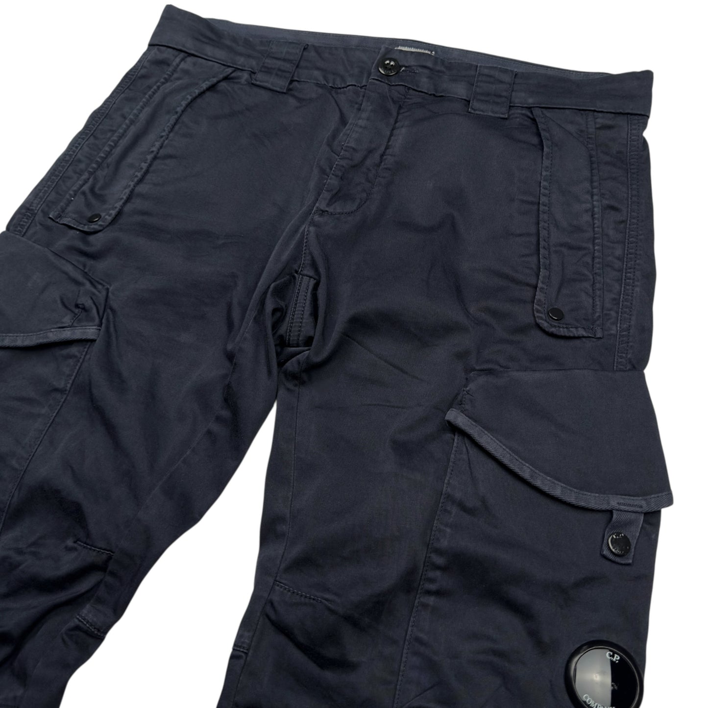 C.P. Company Ergonomic Fit Cargo Trousers - Navy