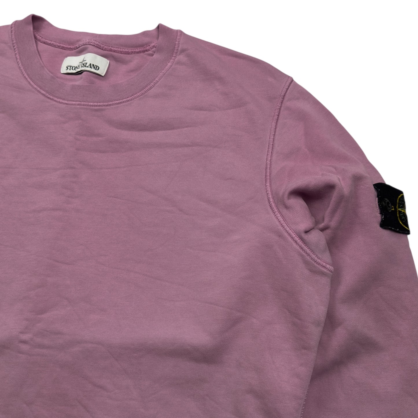 S/S 20 Stone Island Crewneck Sweater - Rose Quartz