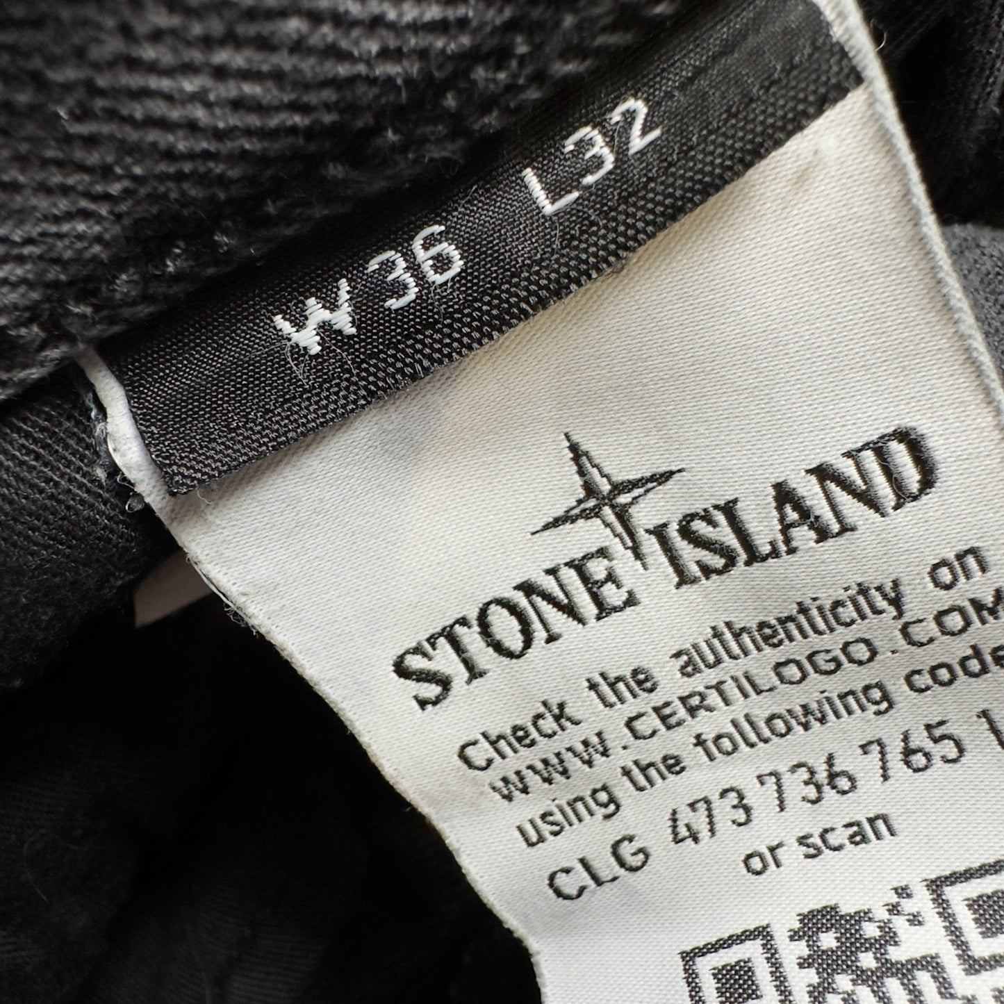 A/W 17 Stone Island Grey Denim Jeans