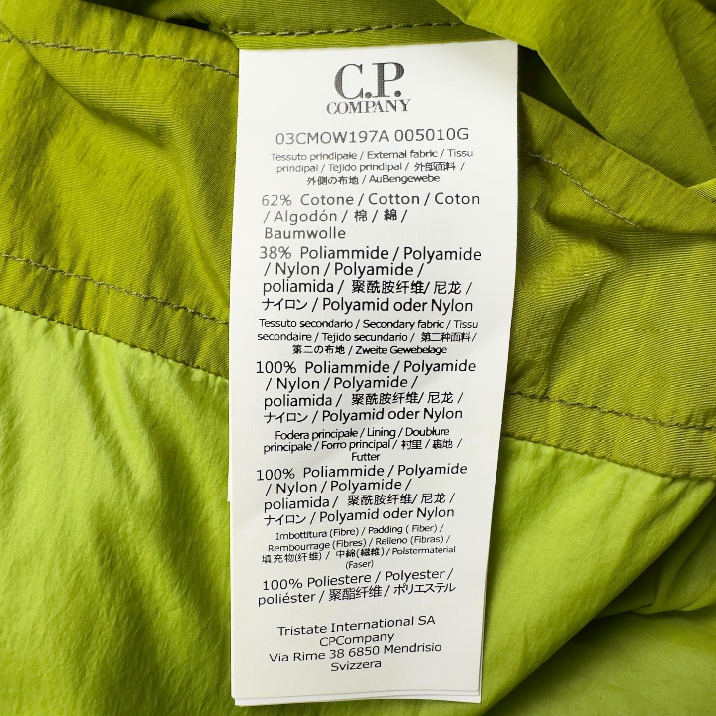 C.P. Company Piuma 50 Down Puffer Jacket