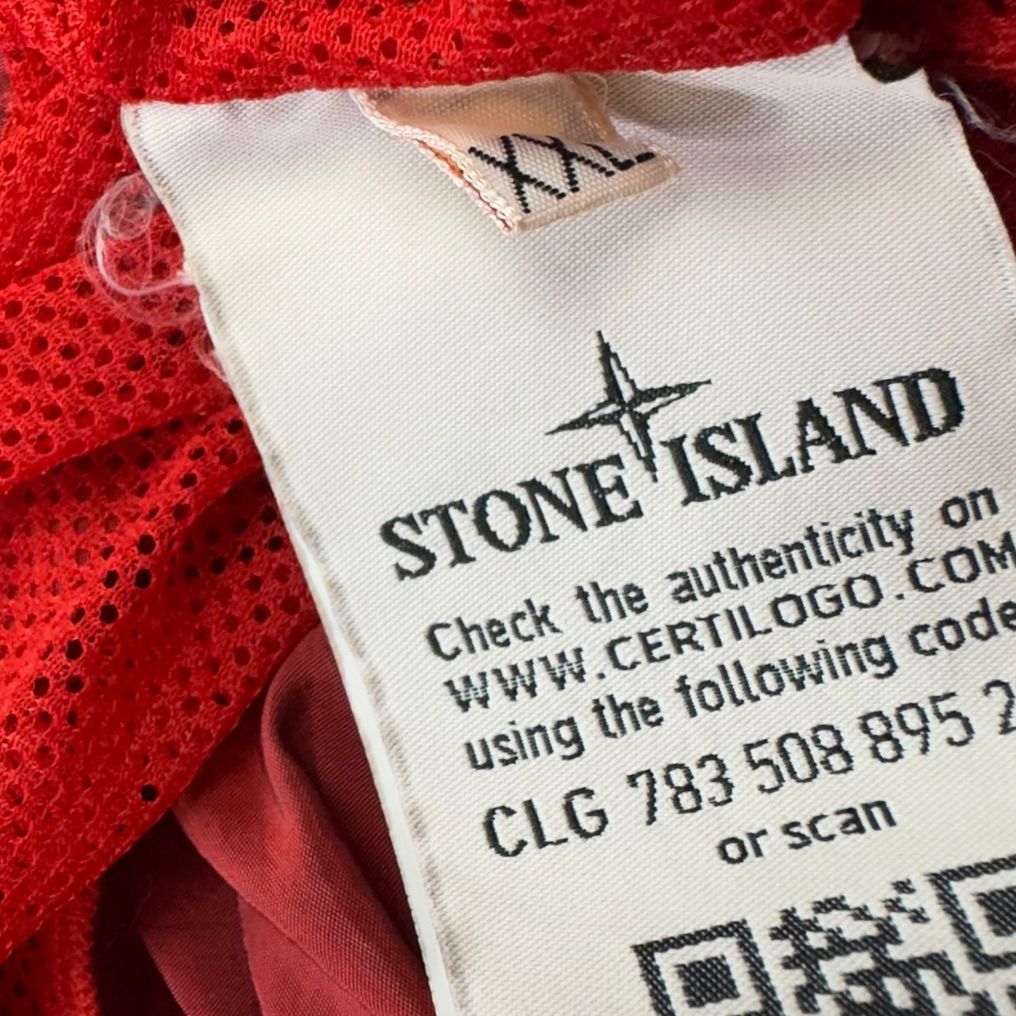 S/S 16 Stone Island Swim Shorts - Red