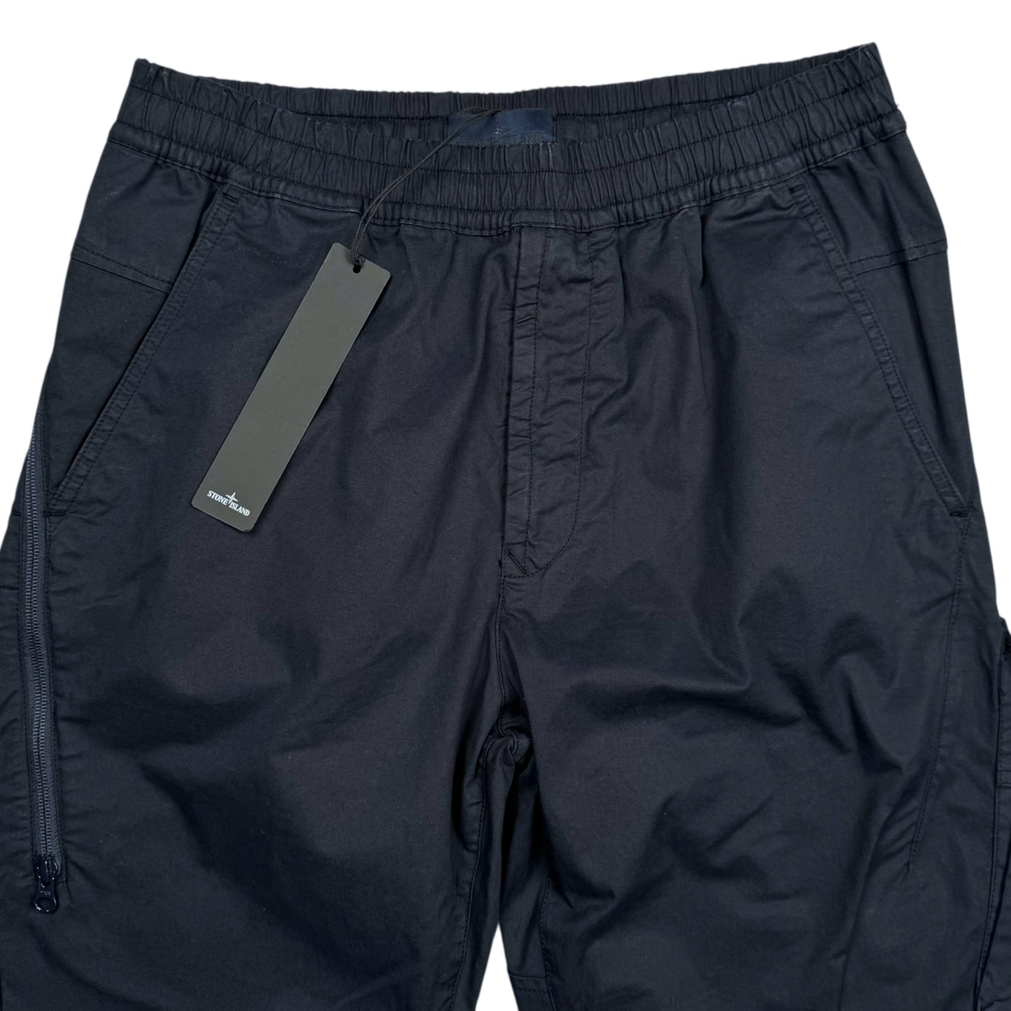 S/S 20 Stone Island Navy Ghost Cargo Trousers