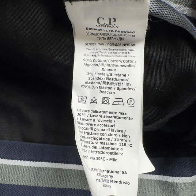 C.P. Company Cargo Shorts - Navy Blue