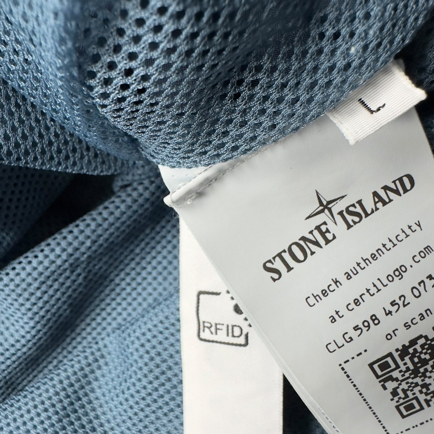 A/W 21 Stone Island Nylon Raso TC Smock Jacket