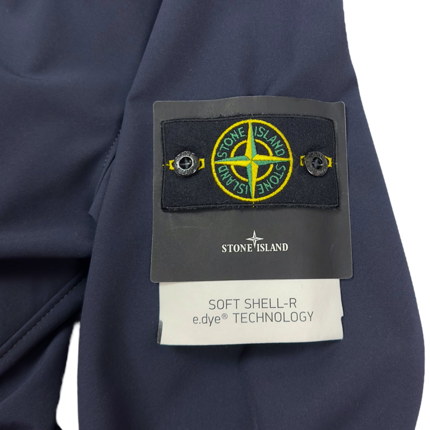 A/W 22 Stone Island Soft Shell R e.dye Jacket - Navy