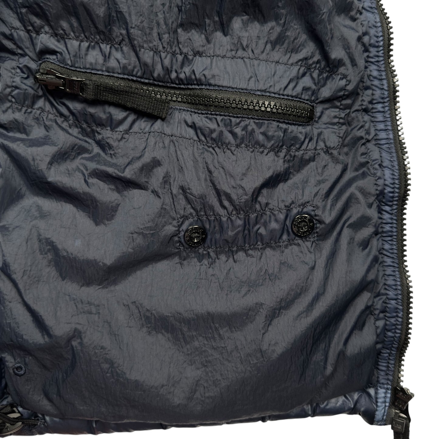 Stone Island Down_26 GR X SQM_N - Ultra Light Down Gilet - Navy