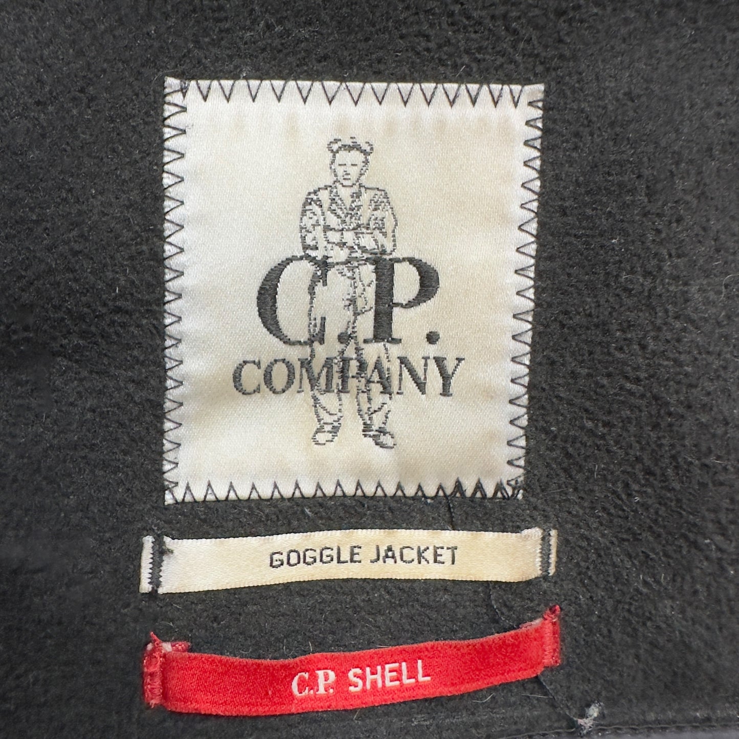 C.P. Company Soft Shell Goggle Jacket - Black
