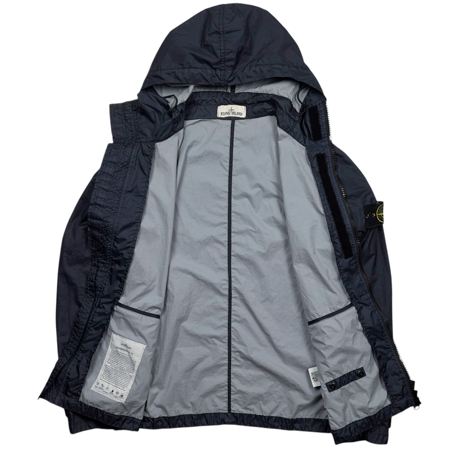 S/S 19 Stone Island Membrana 3L TC Jacket - Navy