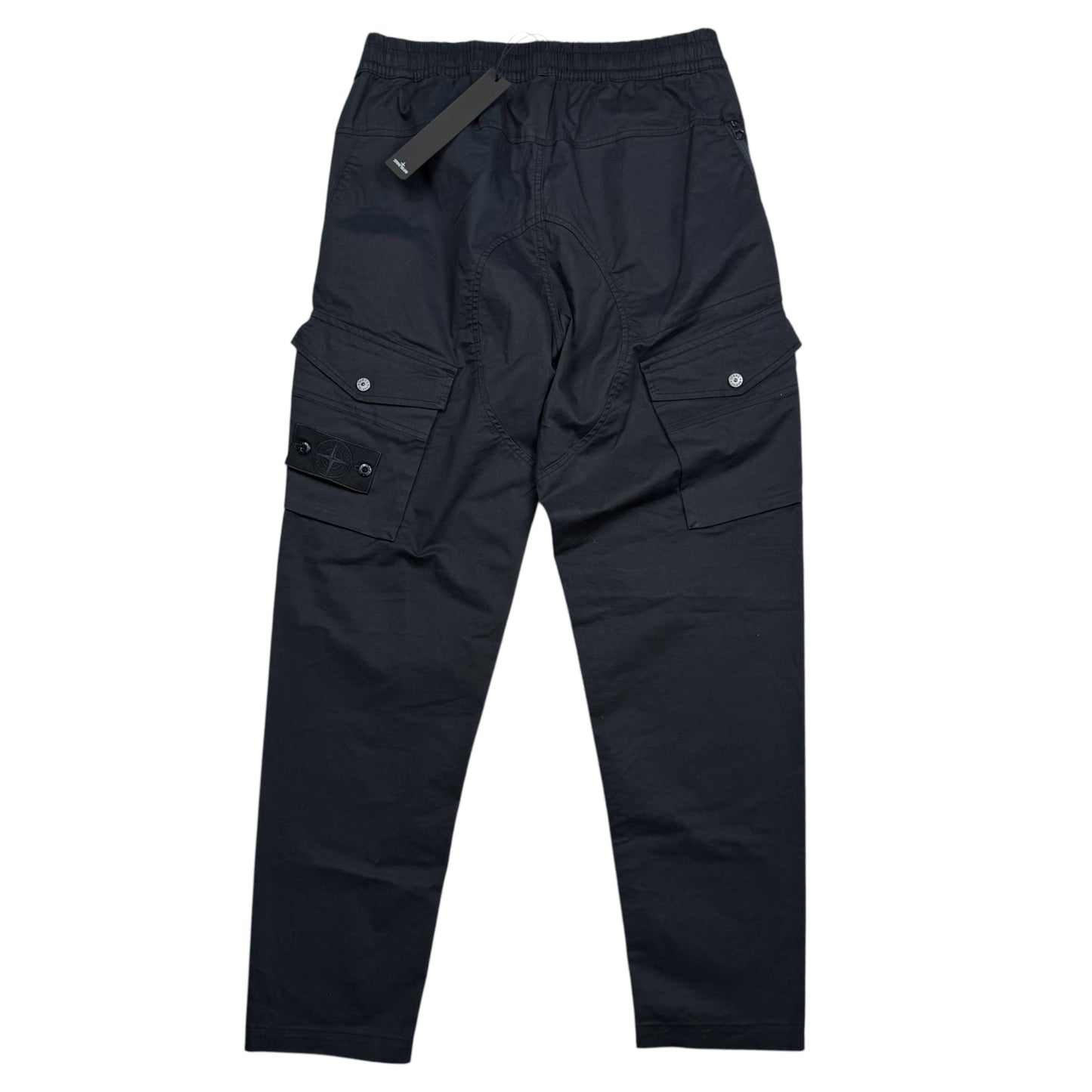 S/S 20 Stone Island Navy Ghost Cargo Trousers