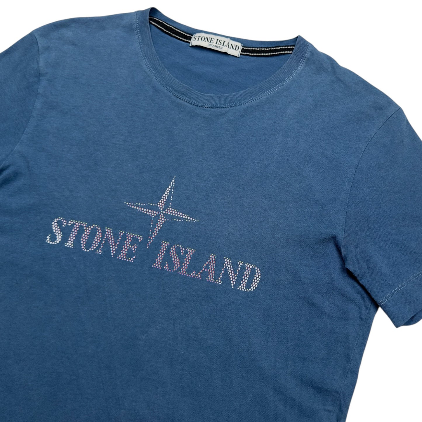 S/S 10 Stone Island Multicolour Logo T-Shirt
