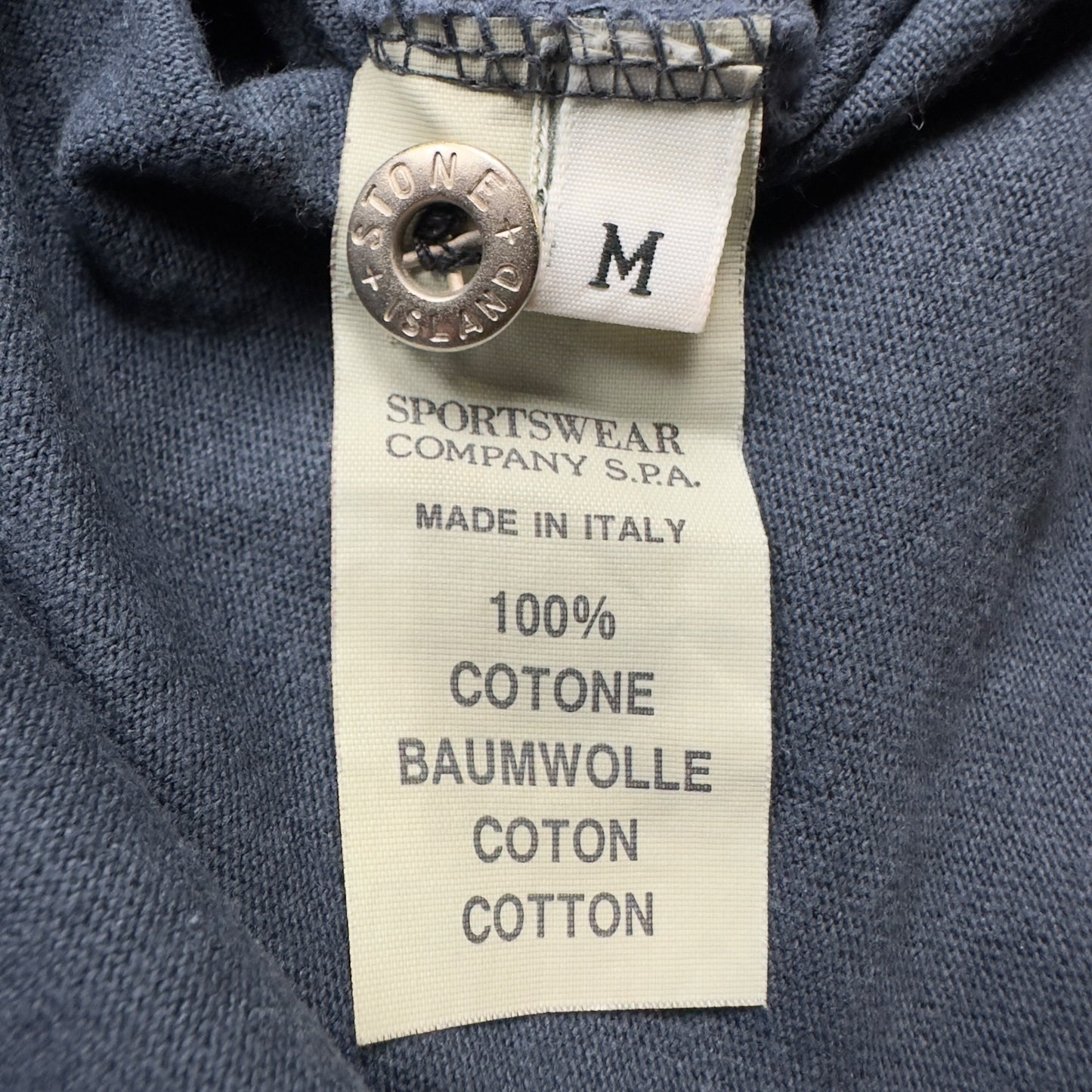 90's Stone Island Marina Vintage Polo Shirt