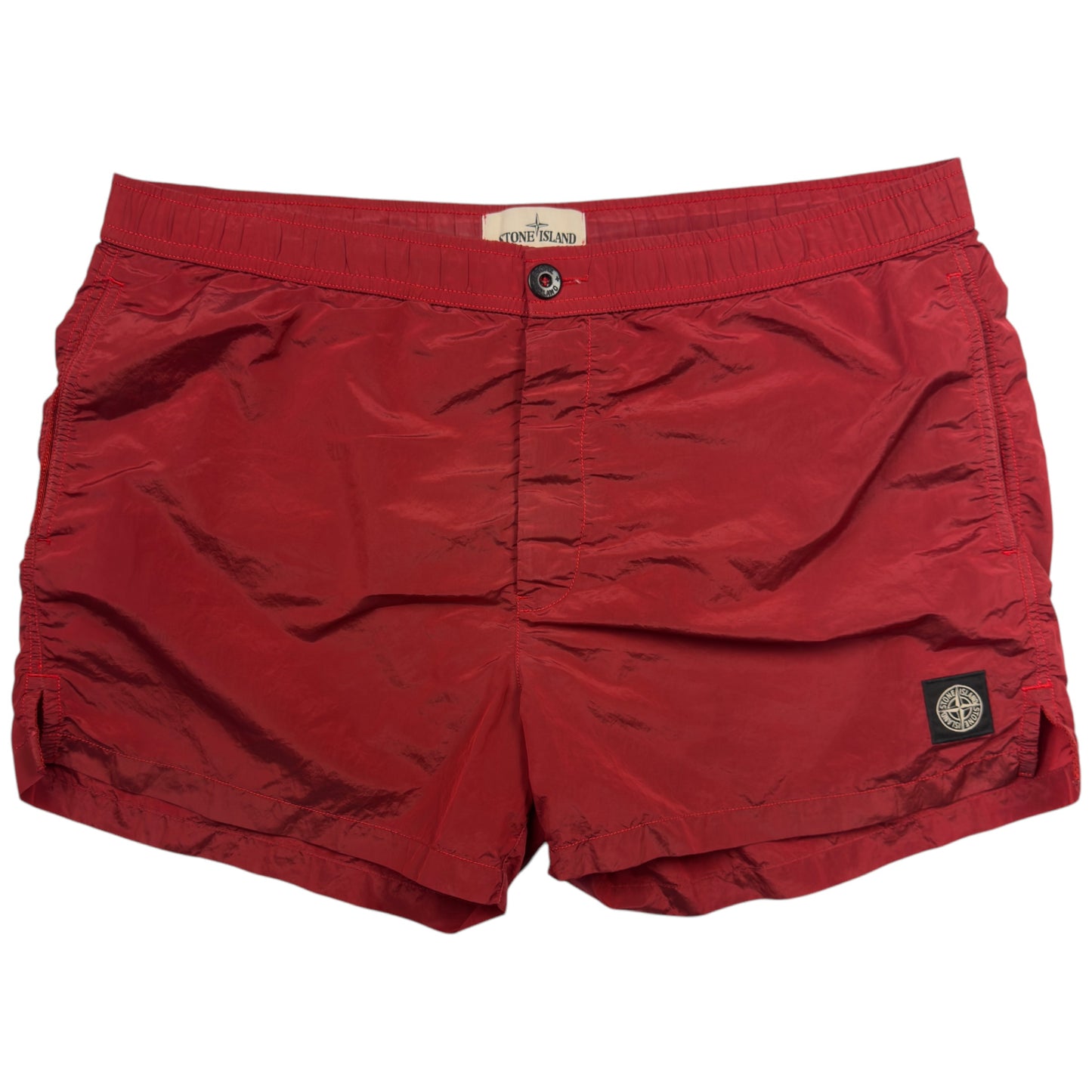 S/S 16 Stone Island Swim Shorts - Red