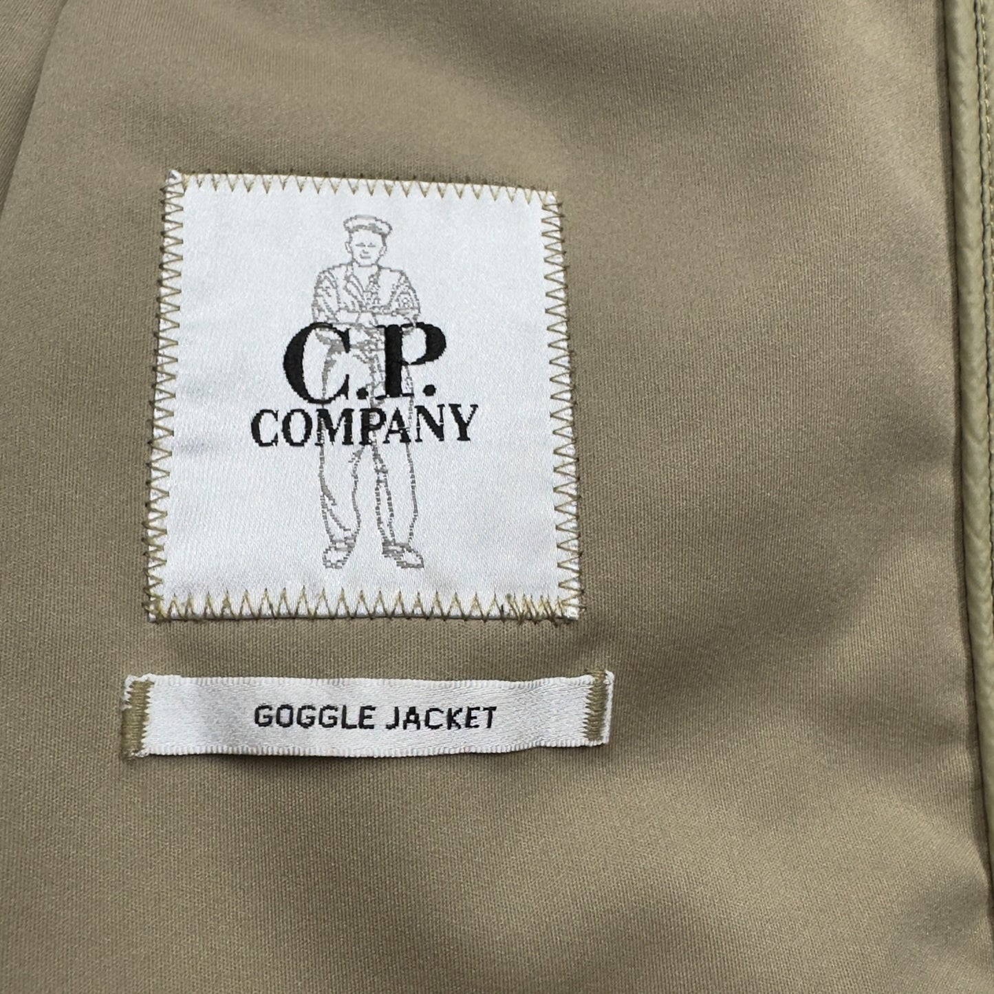 C.P. Company Soft Shell Goggle Jacket - Black
