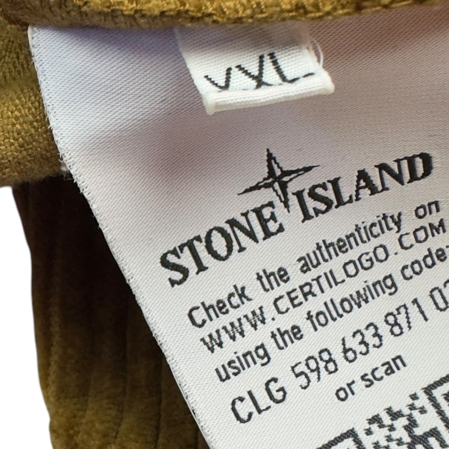 A/W 20 Stone Island Corduroy 2 Pocket Overshirt - Brown