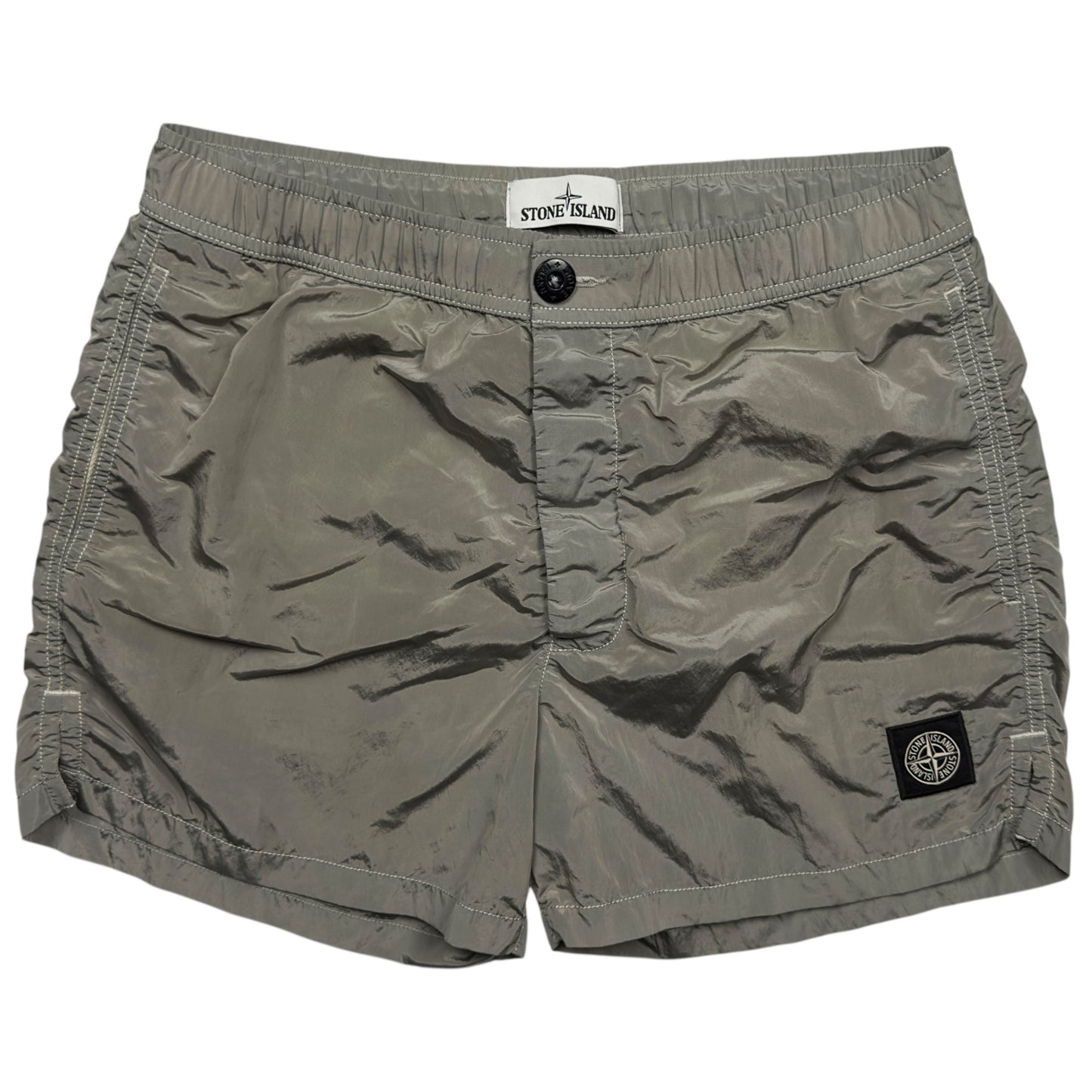 S/S 17 Stone Island Swim Shorts - Silver