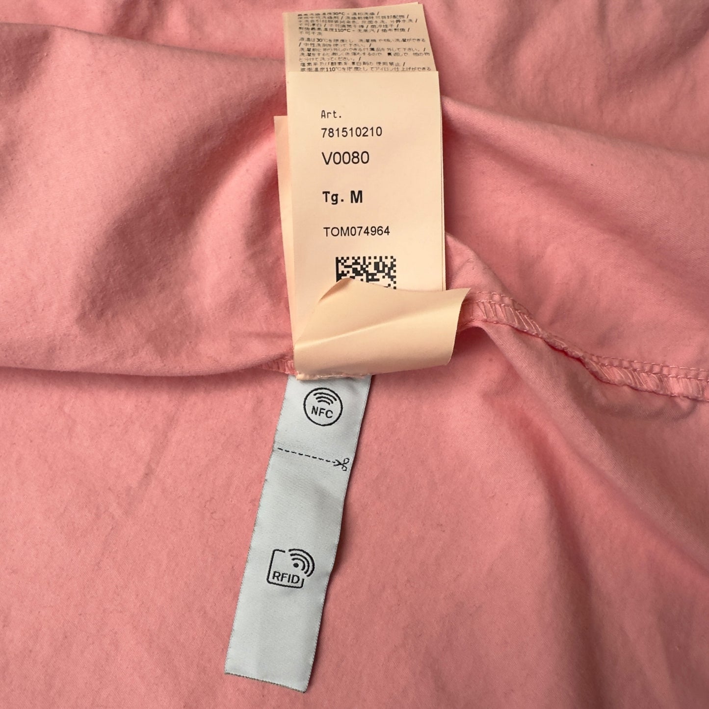 S/S 23 Stone Island Supima Cotton Twill Stretch-TC Overshirt - Pink