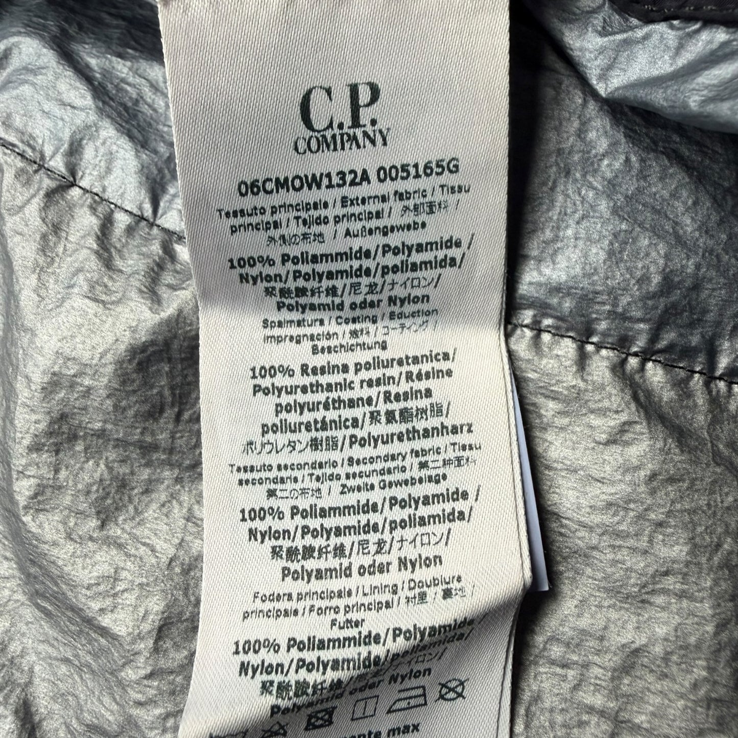 C.P. Company Nyfoil Goggle Jacket - Navy