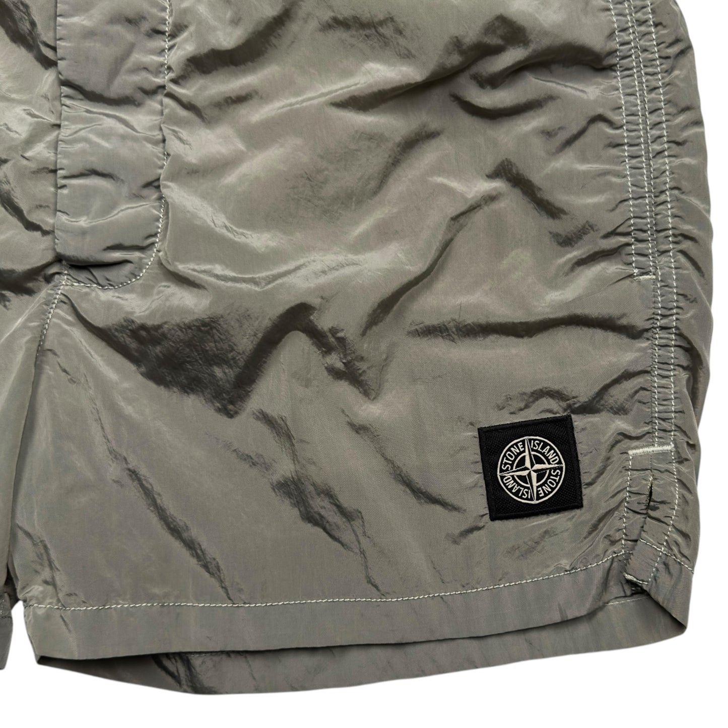 S/S 17 Stone Island Swim Shorts - Silver