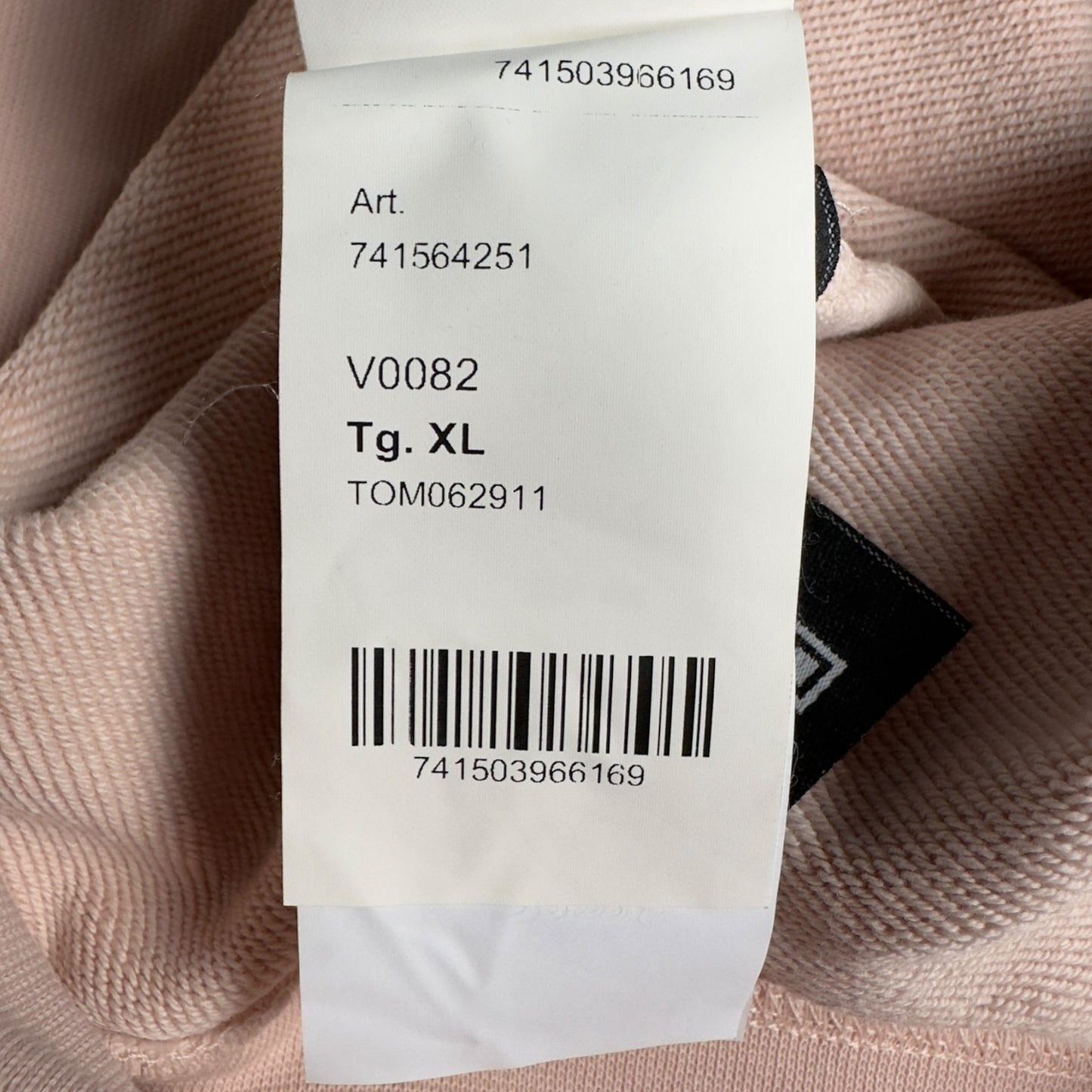 S/S 21 Stone Island Full Zip Hoodie - Dust Pink