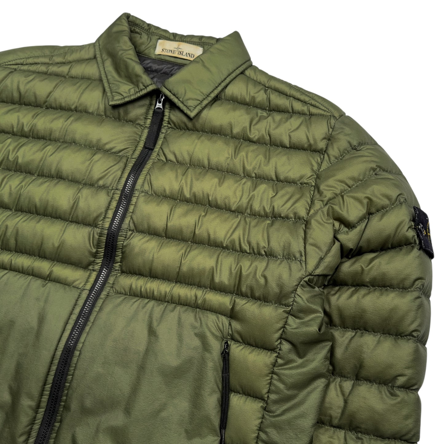 S/S 22 Stone Island Bio Based Ripstop Nylon Down Jacket