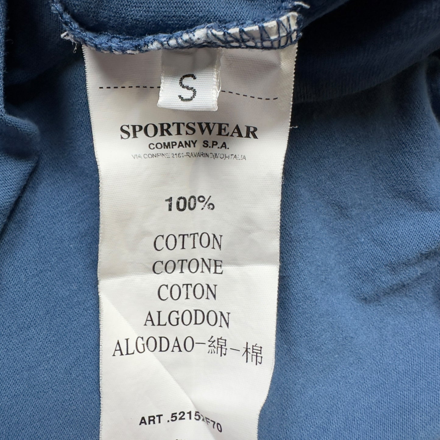 S/S 10 Stone Island Multicolour Logo T-Shirt