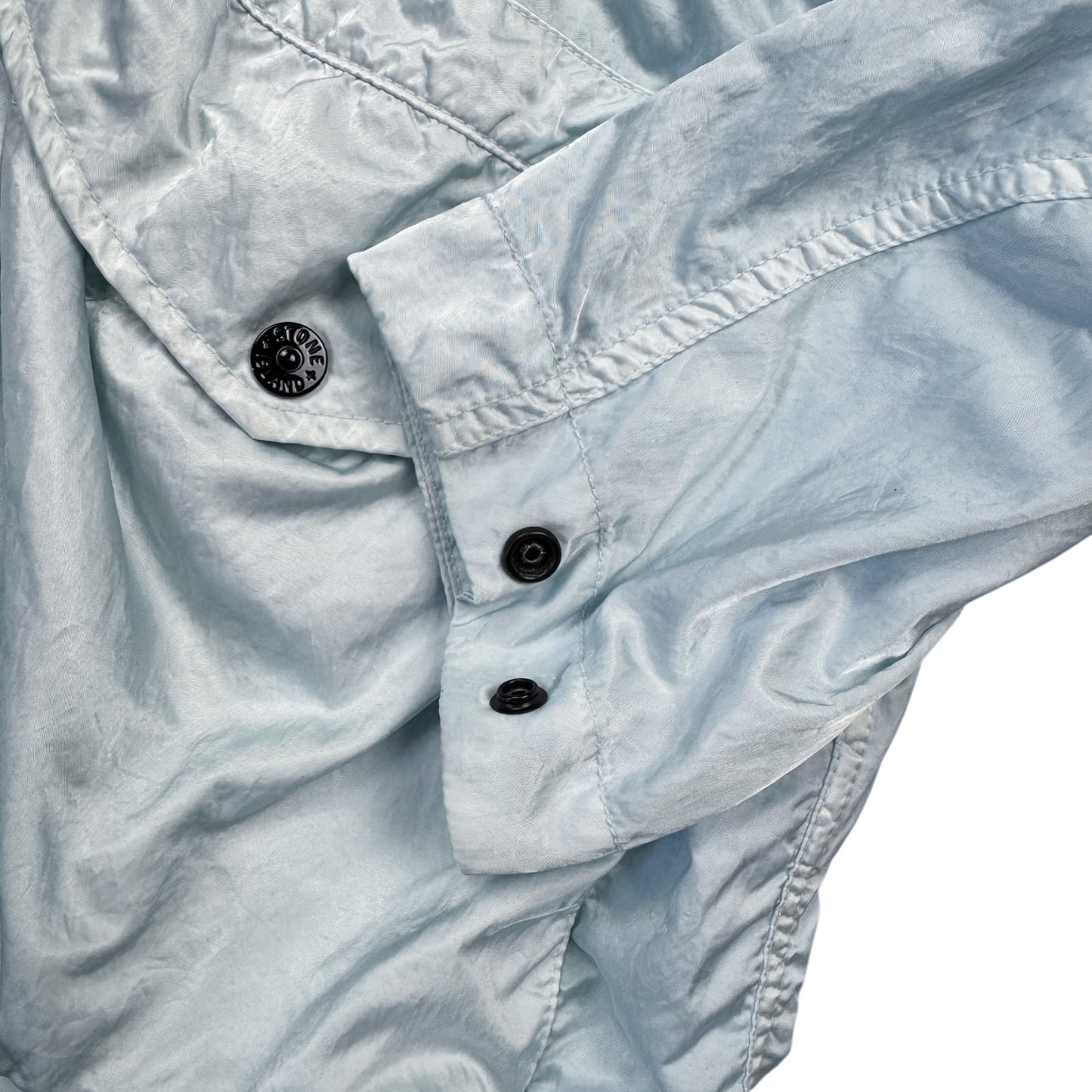 S/S 21 Stone Island Nylon Raso TC Field Jacket - Ice Blue