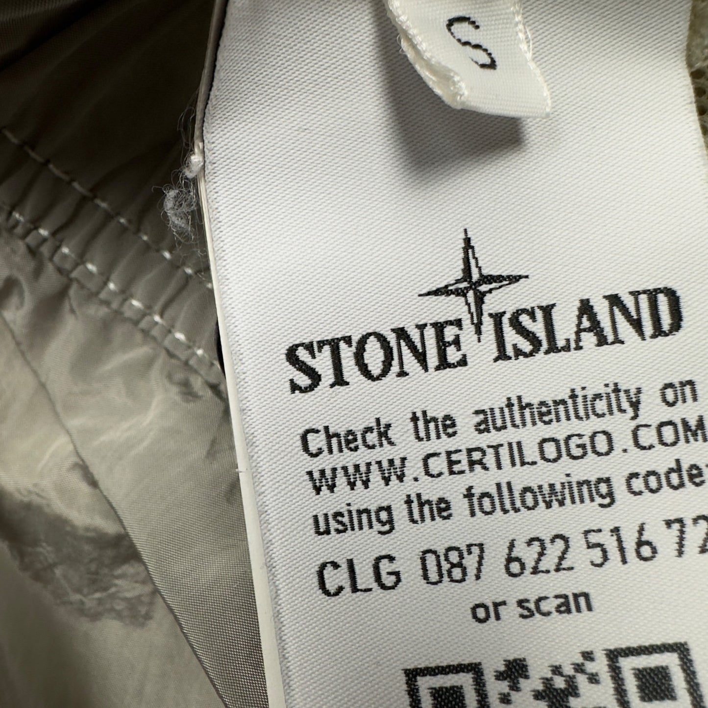 S/S 17 Stone Island Swim Shorts - Silver