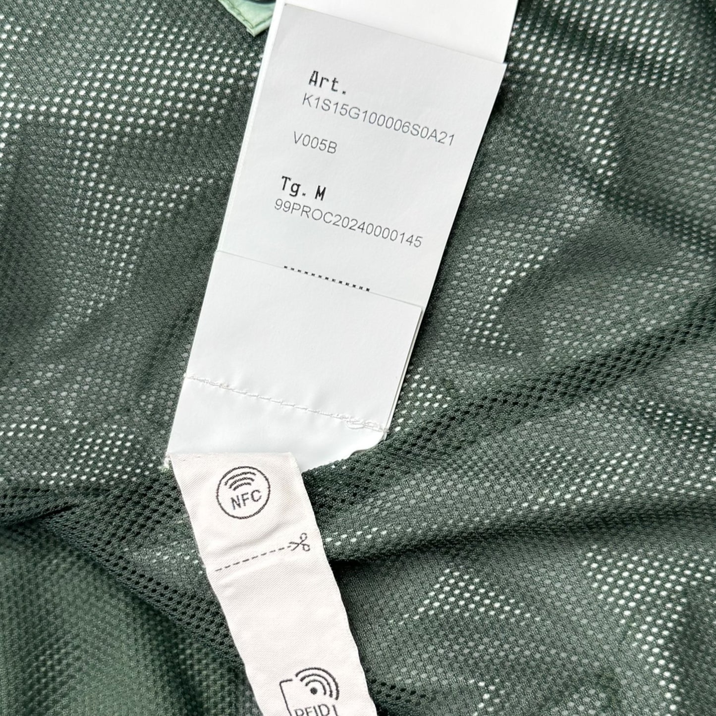 S/S 25 Stone Island Membrana 3L TC Utility Vest - Mint Green