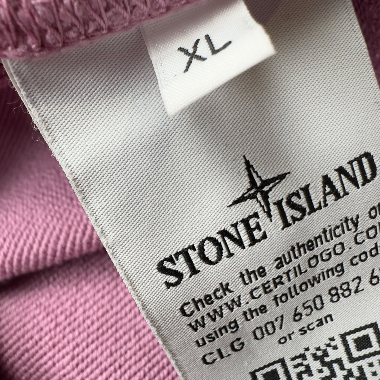 S/S 20 Stone Island Crewneck Sweater - Pink