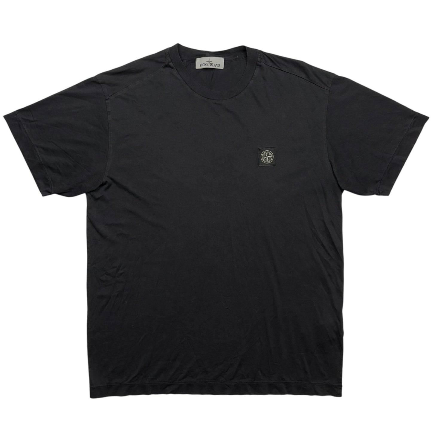 S/S 23 Stone Island Patch T-Shirt - Black