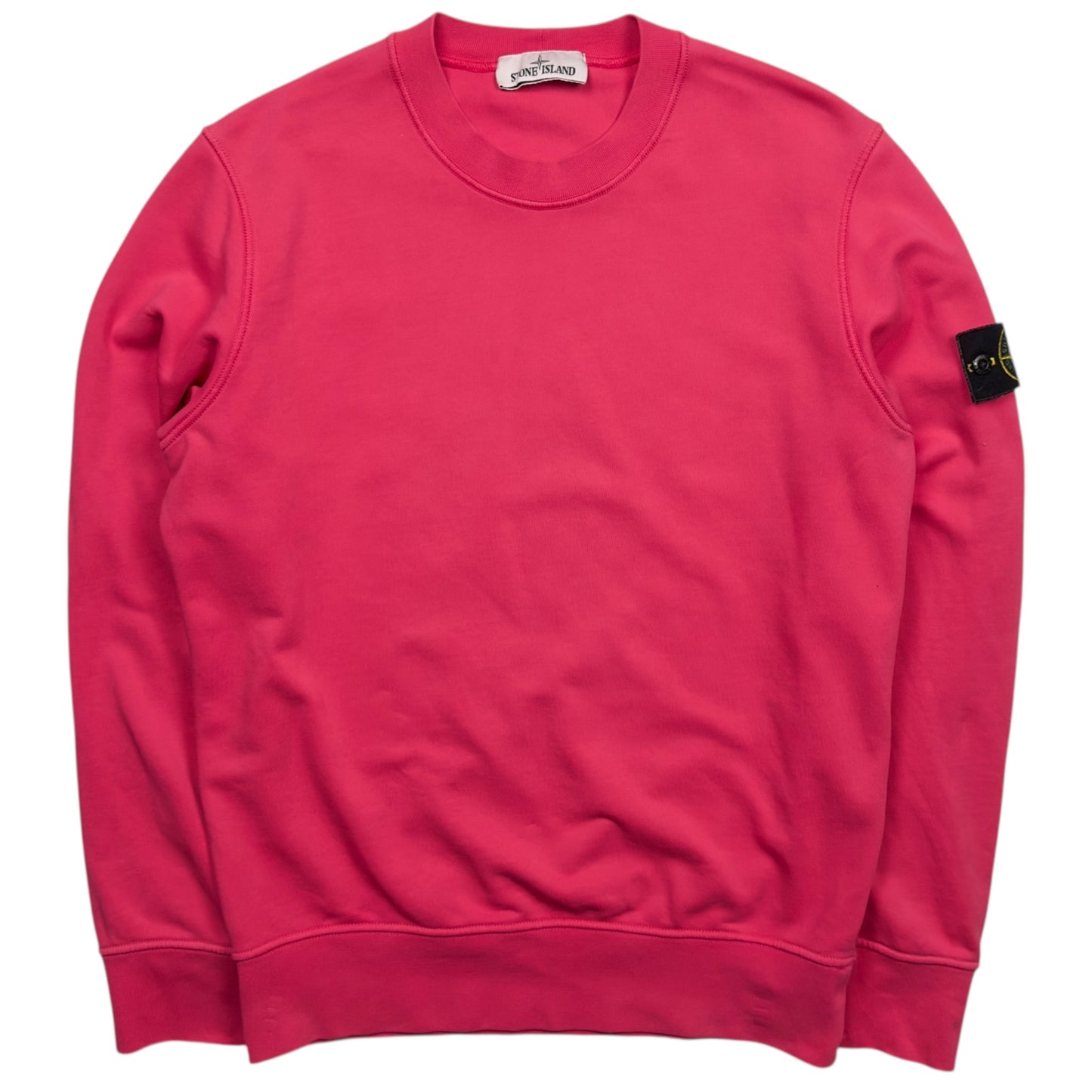S/S 21 Stone Island Crewneck Sweater - Bright Pink