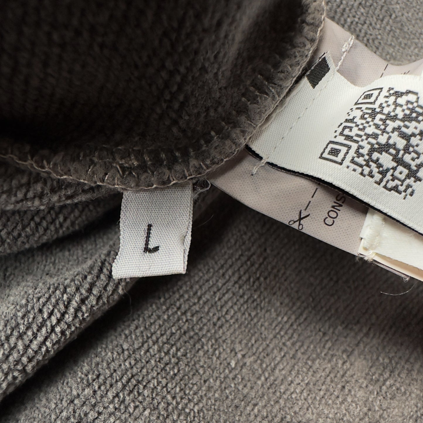 C.P. Company Resist Dyed Crewneck Sweater - Grey