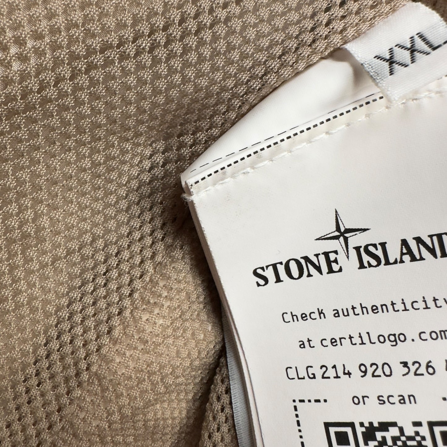 S/S 23 Stone Island Crinkle Reps NY Jacket