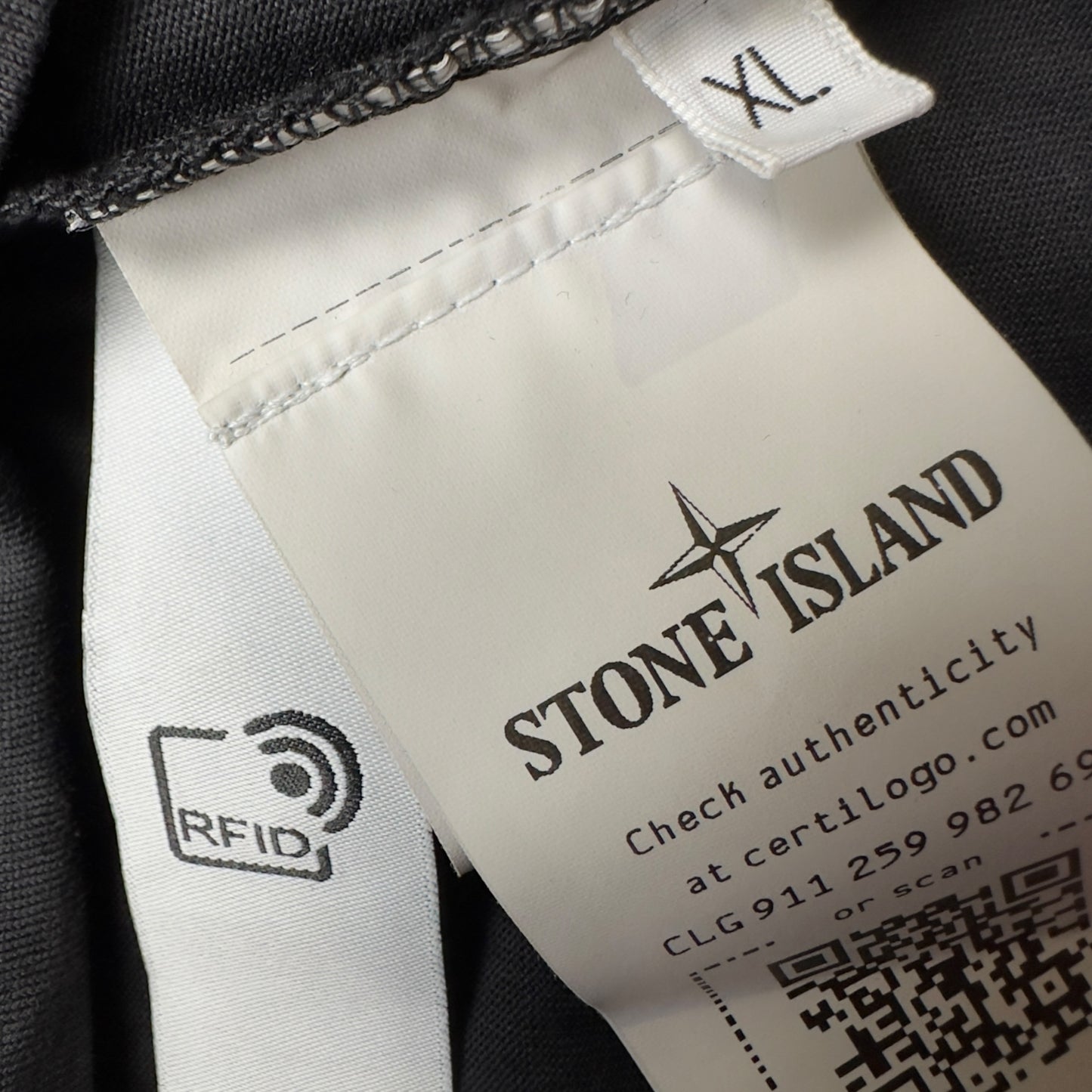 S/S 23 Stone Island Patch T-Shirt - Black