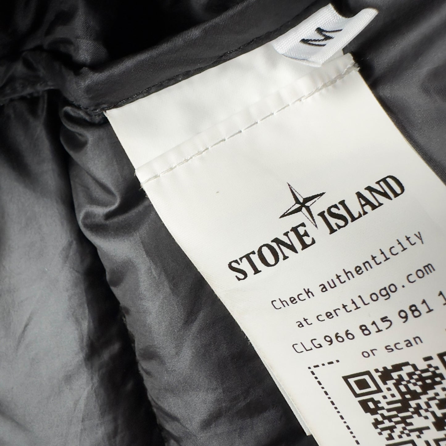 S/S 22 Stone Island Bio Based Ripstop Nylon Down Jacket