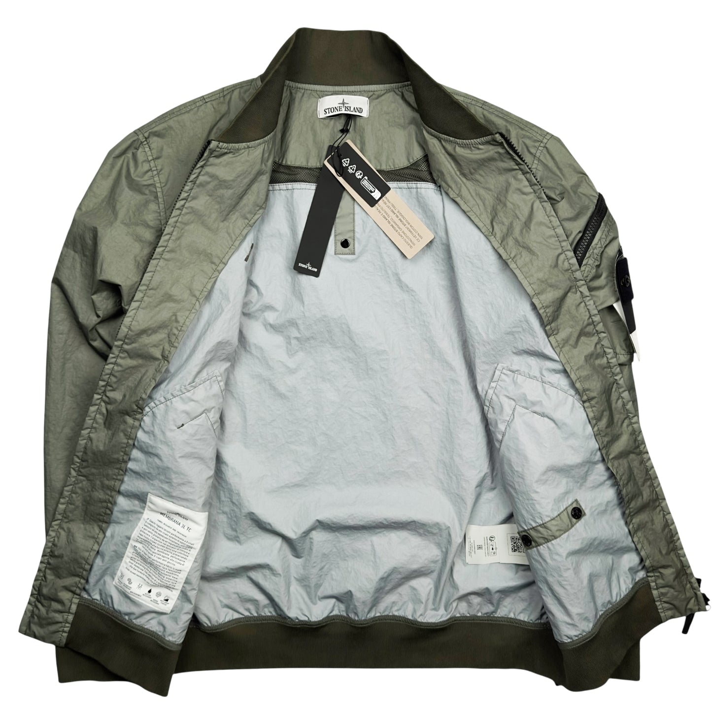 S/S 25 Stone Island Membrana 3L TC Bomber Jacket