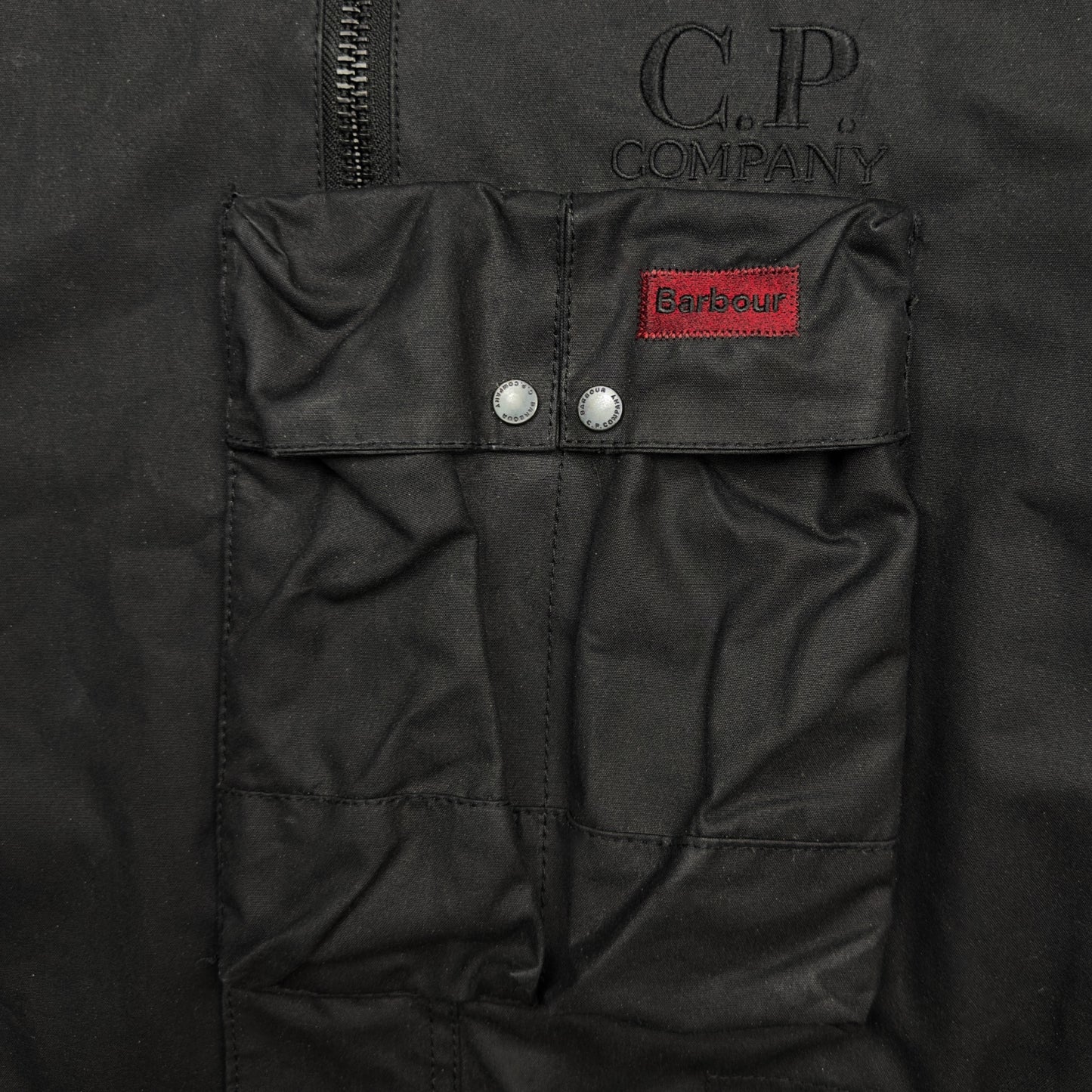 C.P. Company x Barbour Wax Cotton Explorer Jacket