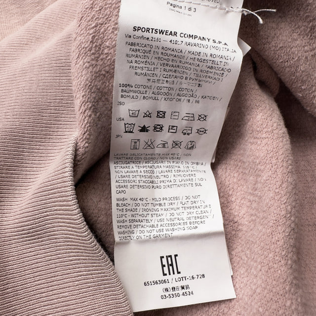 A/W 16 Stone Island Lightweight Sweater - Dusty Pink