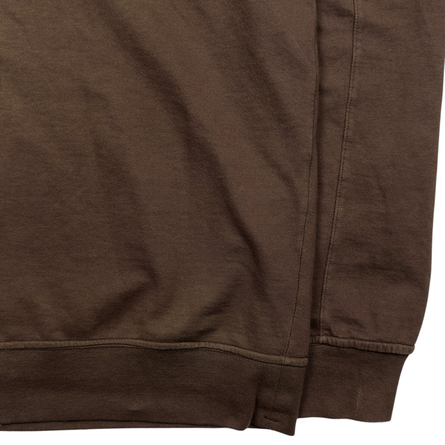 C.P. Company Lightweight Quarter Zip Sweater - Brown