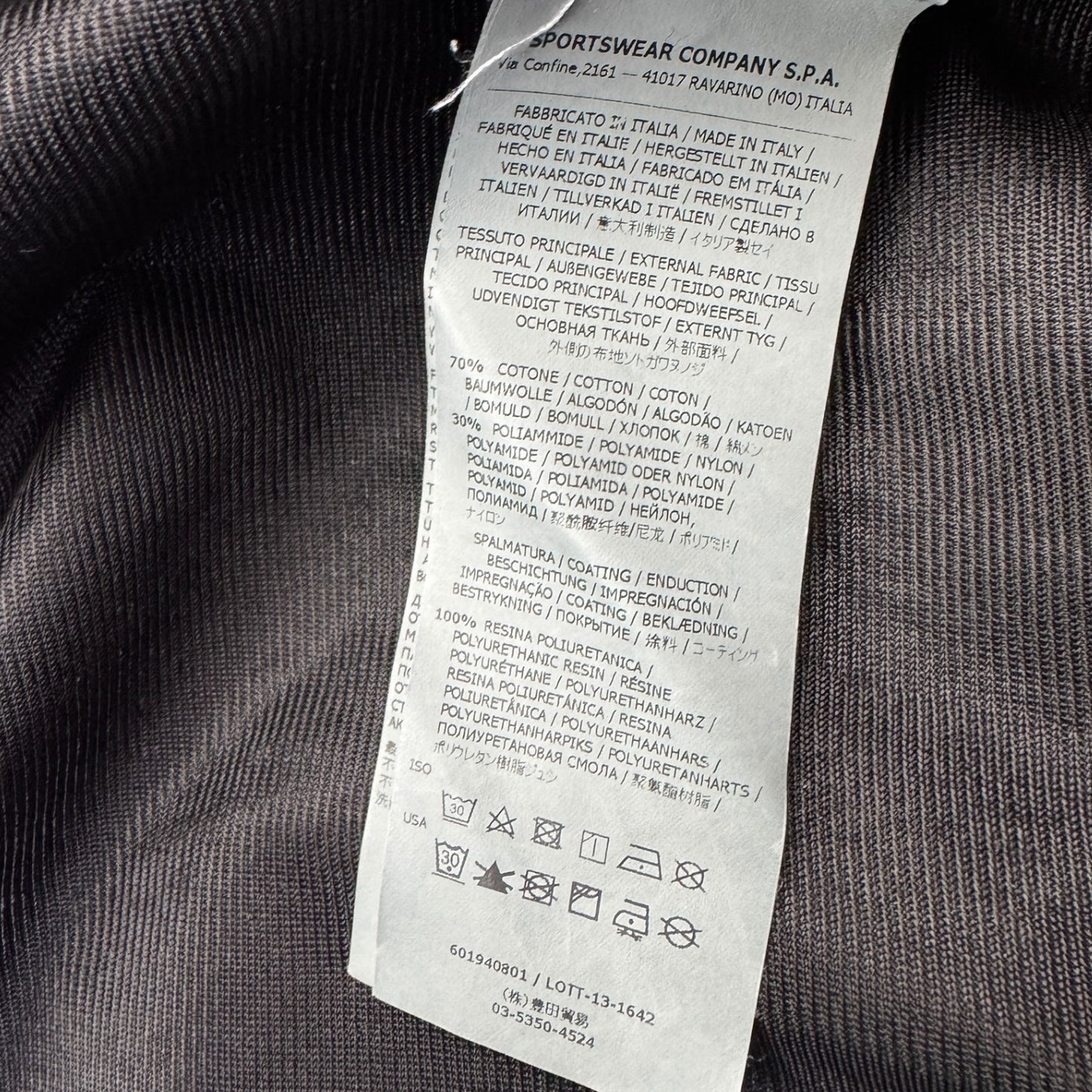S/S 14 Stone Island Shadow Project Cyon R 3L Bomber Jacket