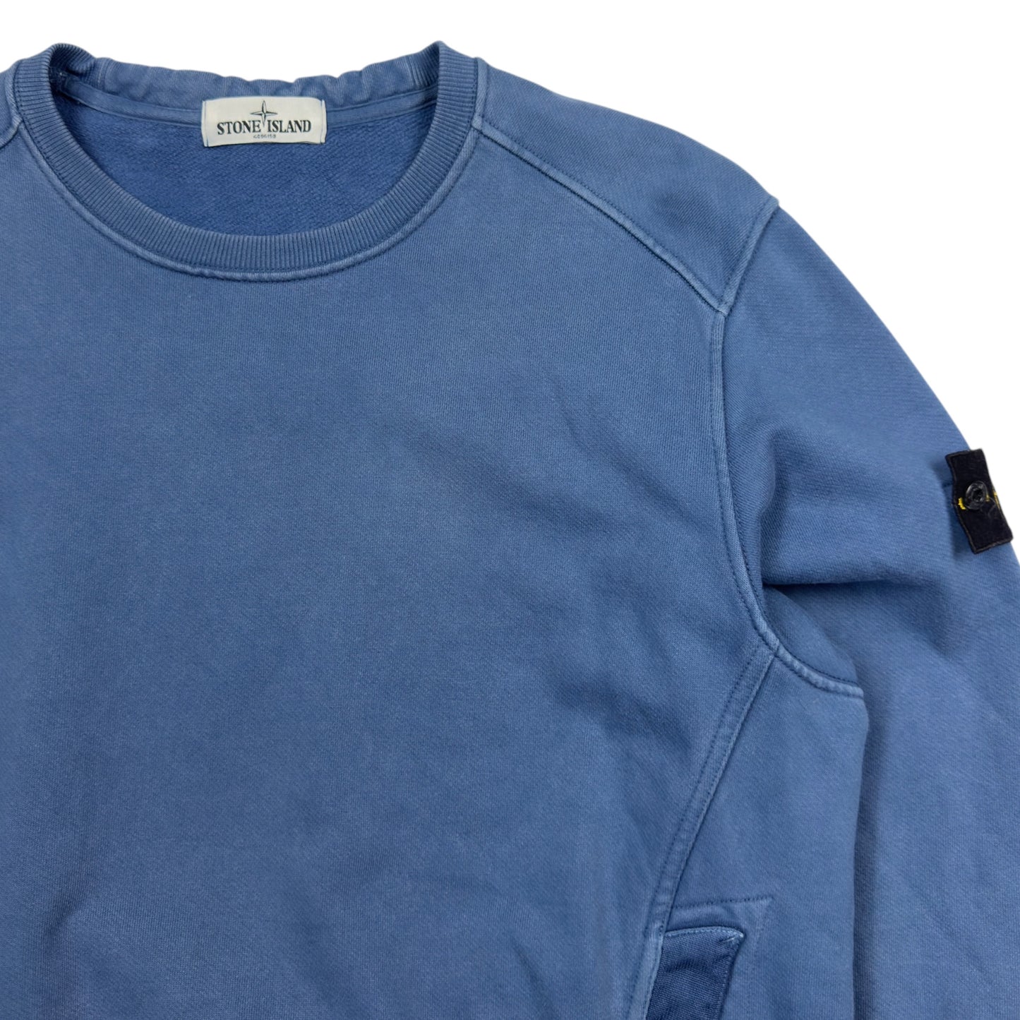 A/W 13 Stone Island Pocket Crewneck Sweater - Blue