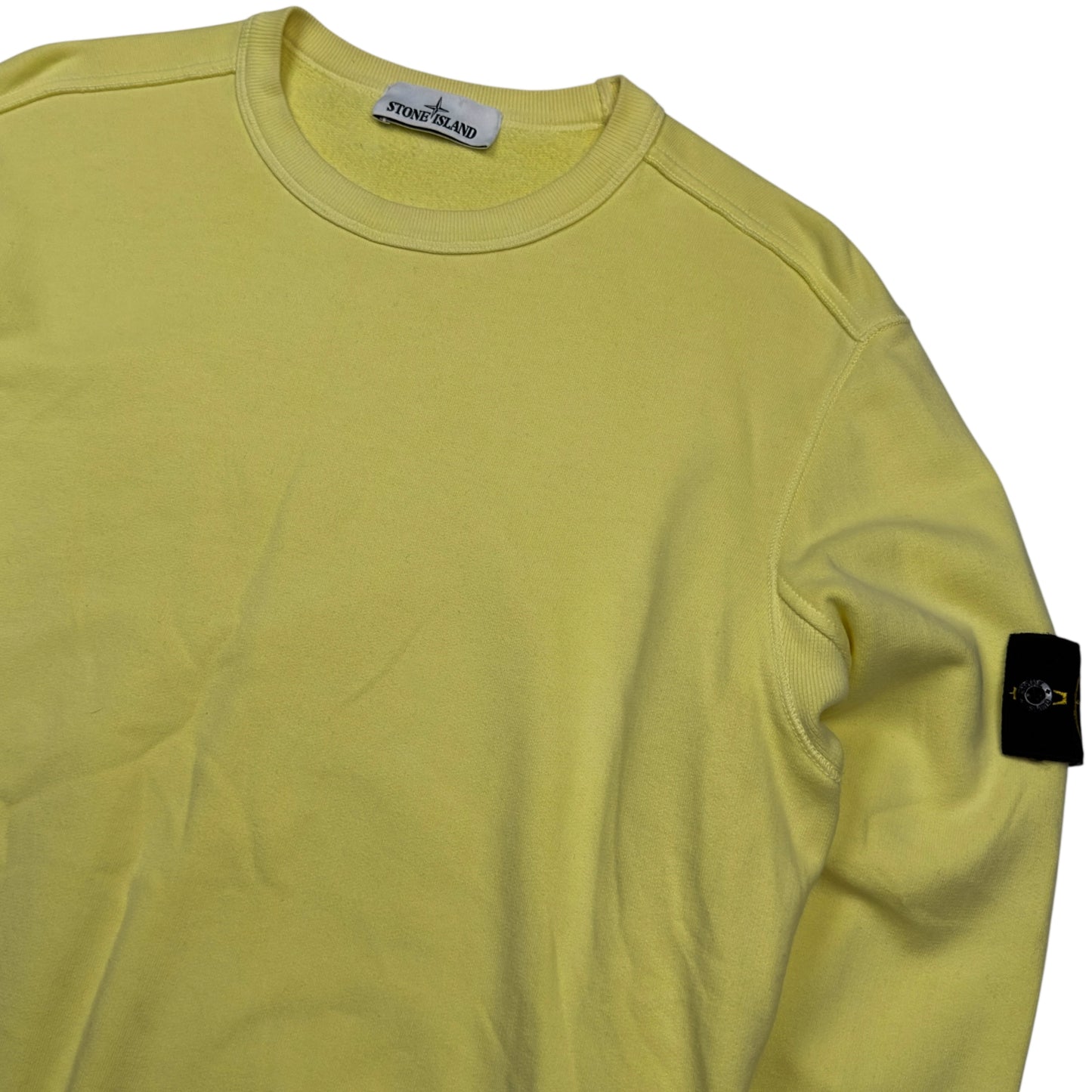 A/W 17 Stone Island Crewneck Sweater - Yellow