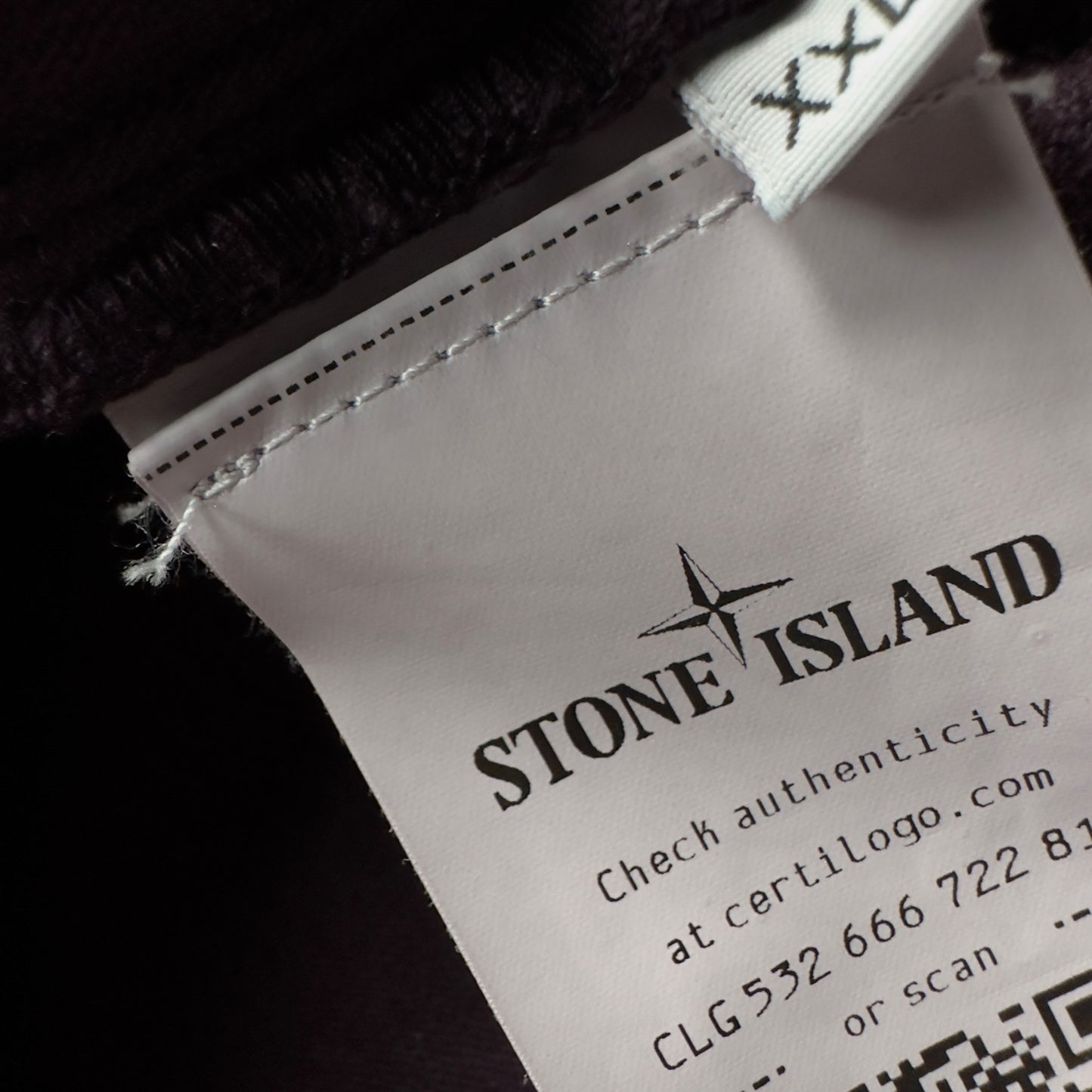 A/W 23 Stone Island Jumbo Corduroy Smock - Dark Burgundy