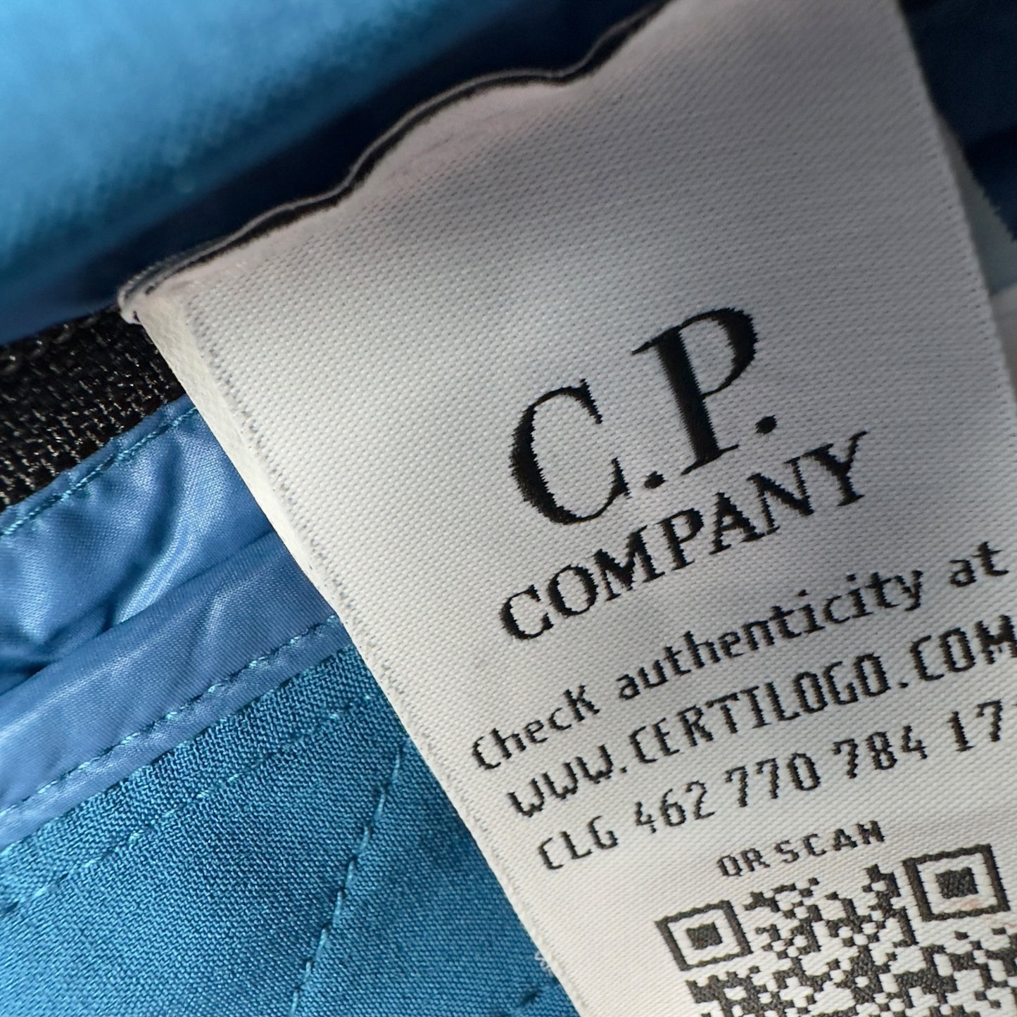C.P. Company Soft Shell Goggle Jacket - Blue