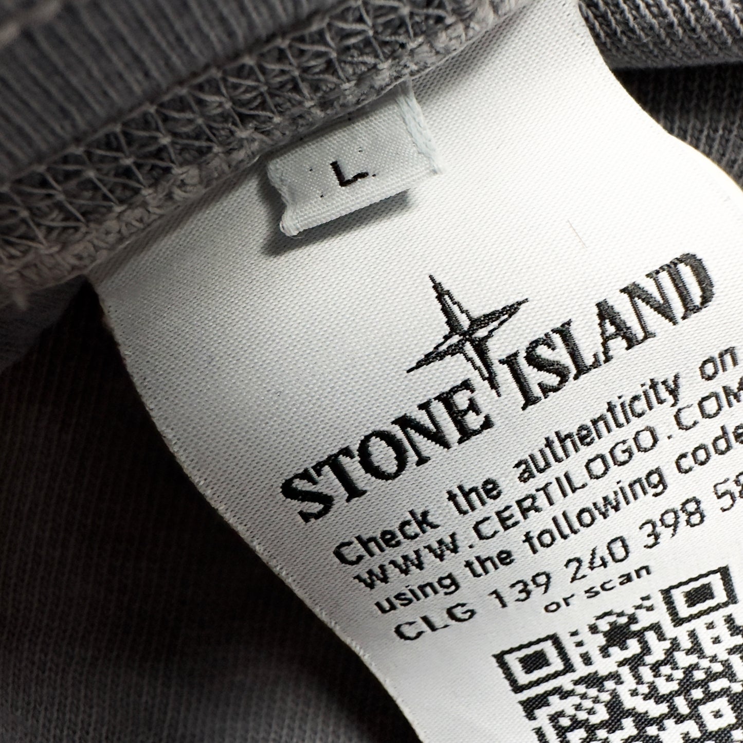 S/S 21 Stone Island Cotton Jersey Cargo Shorts - Grey