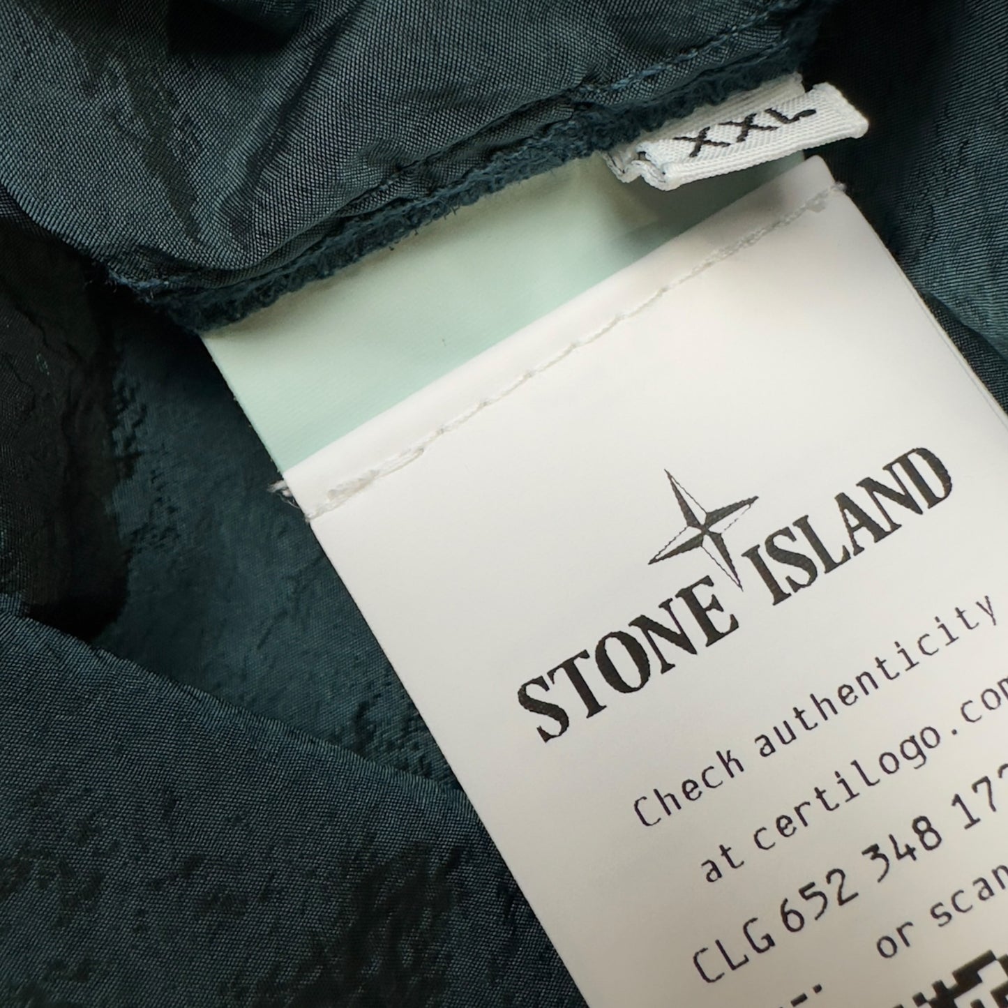 S/S 23 Stone Island Nylon Metal Overshirt - Dark Green