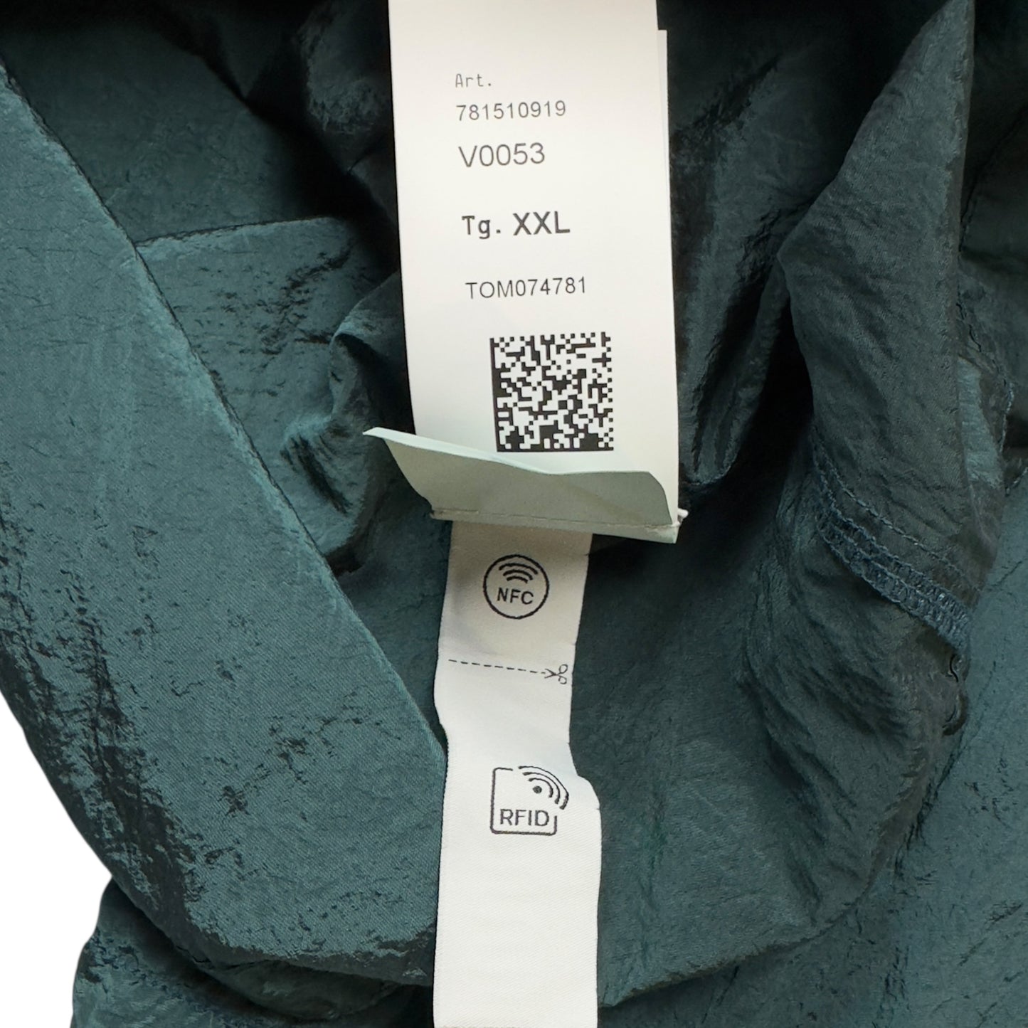 S/S 23 Stone Island Nylon Metal Overshirt - Dark Green
