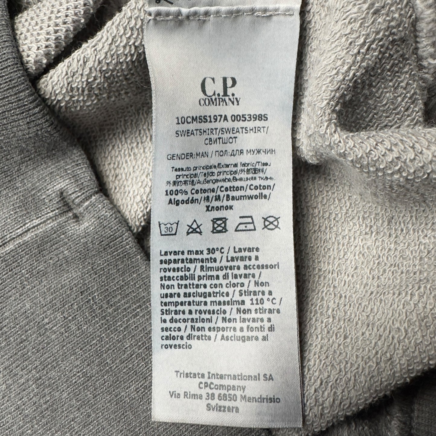 C.P. Company Internally Coloured Envelope ICE Sweater