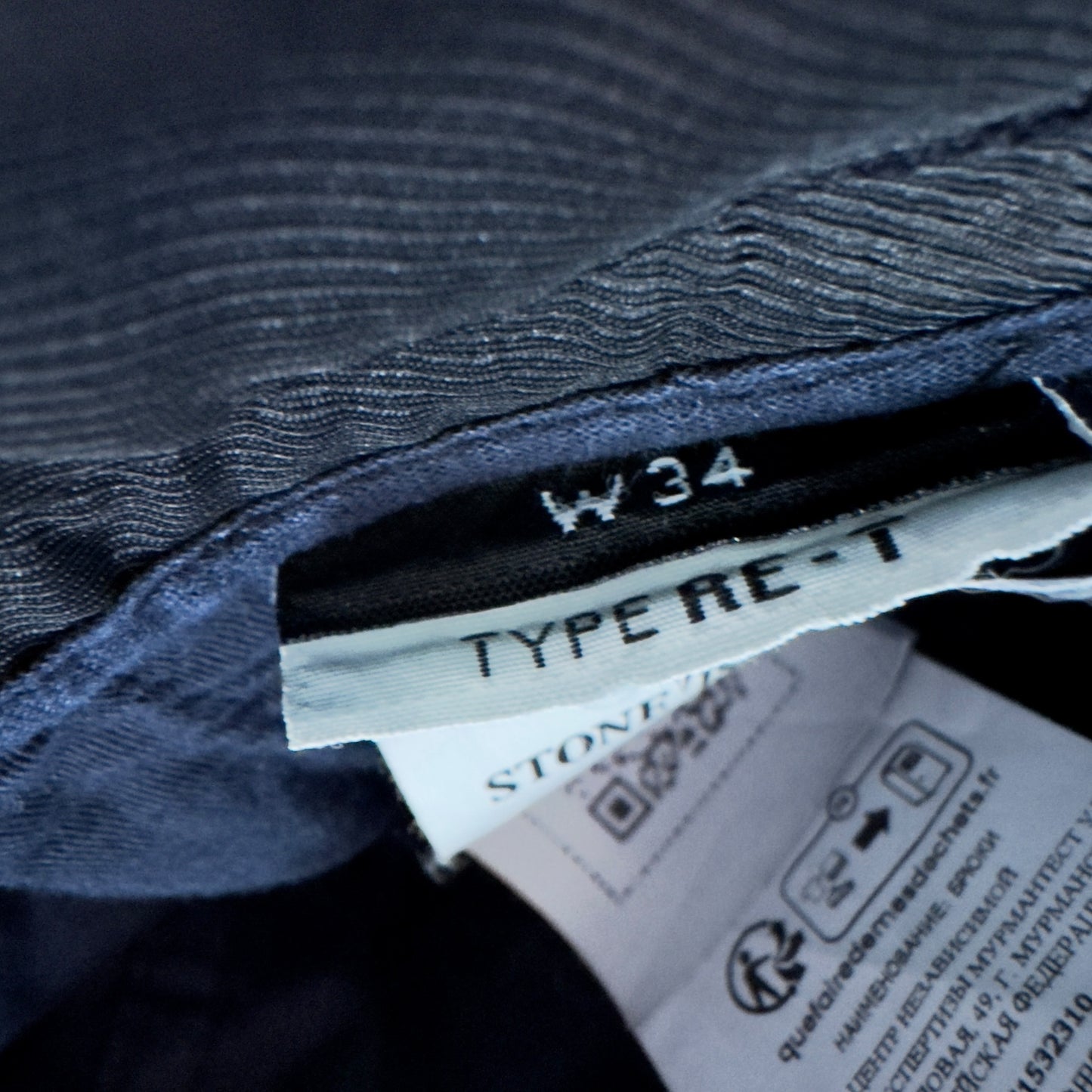 A/W 22 Stone Island Cargo Trousers - Navy